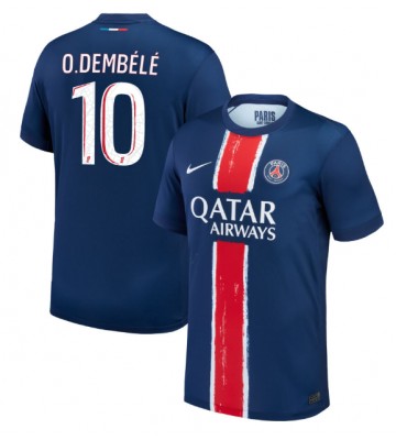 Paris Saint-Germain Ousmane Dembele #10 Primera Equipación 2024-25 Manga Corta